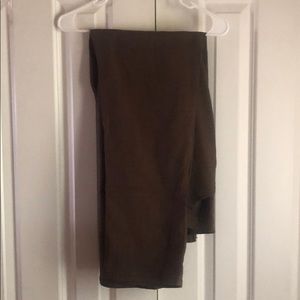 Brown slacks